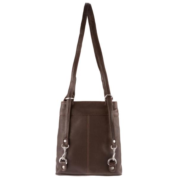 ALPENLEDER | Damen-Handtasche  MACHU PICCHU (schokobraun) 4717-s